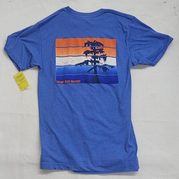 American Apparel Gainesville FL Tee Sz S – Blue Cotton Blend Graphic - Picture 4 of 7
